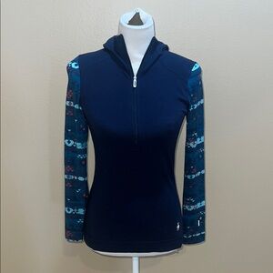 Smartwool Merino Wool Hooded 1/2 Zip